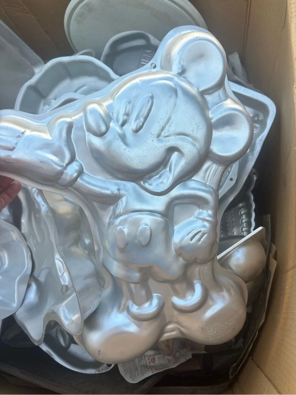 Wilton Silver Decorative Metal Cake and Cookie Mold Set